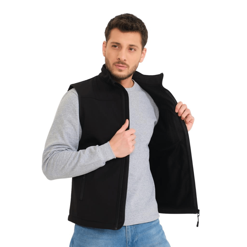 Softshell Siyah Yelek