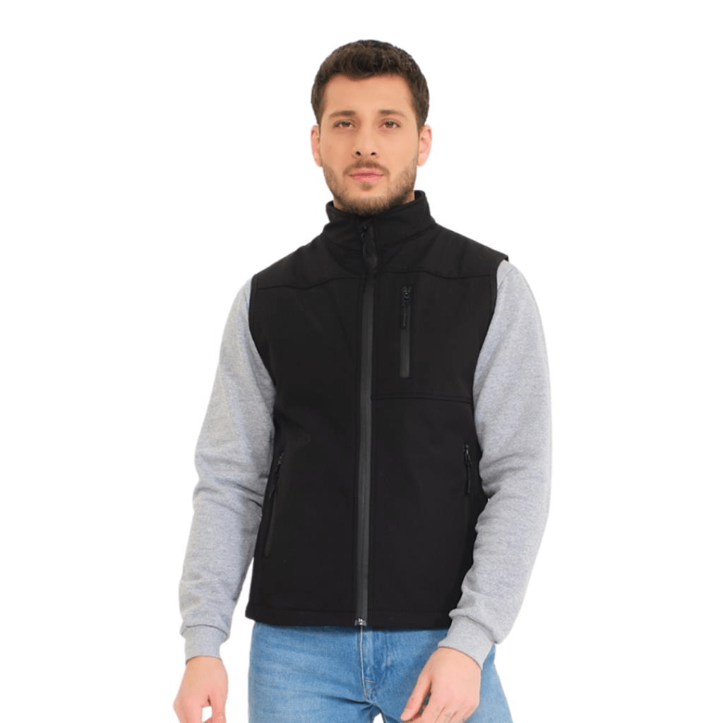 Softshell Siyah Yelek