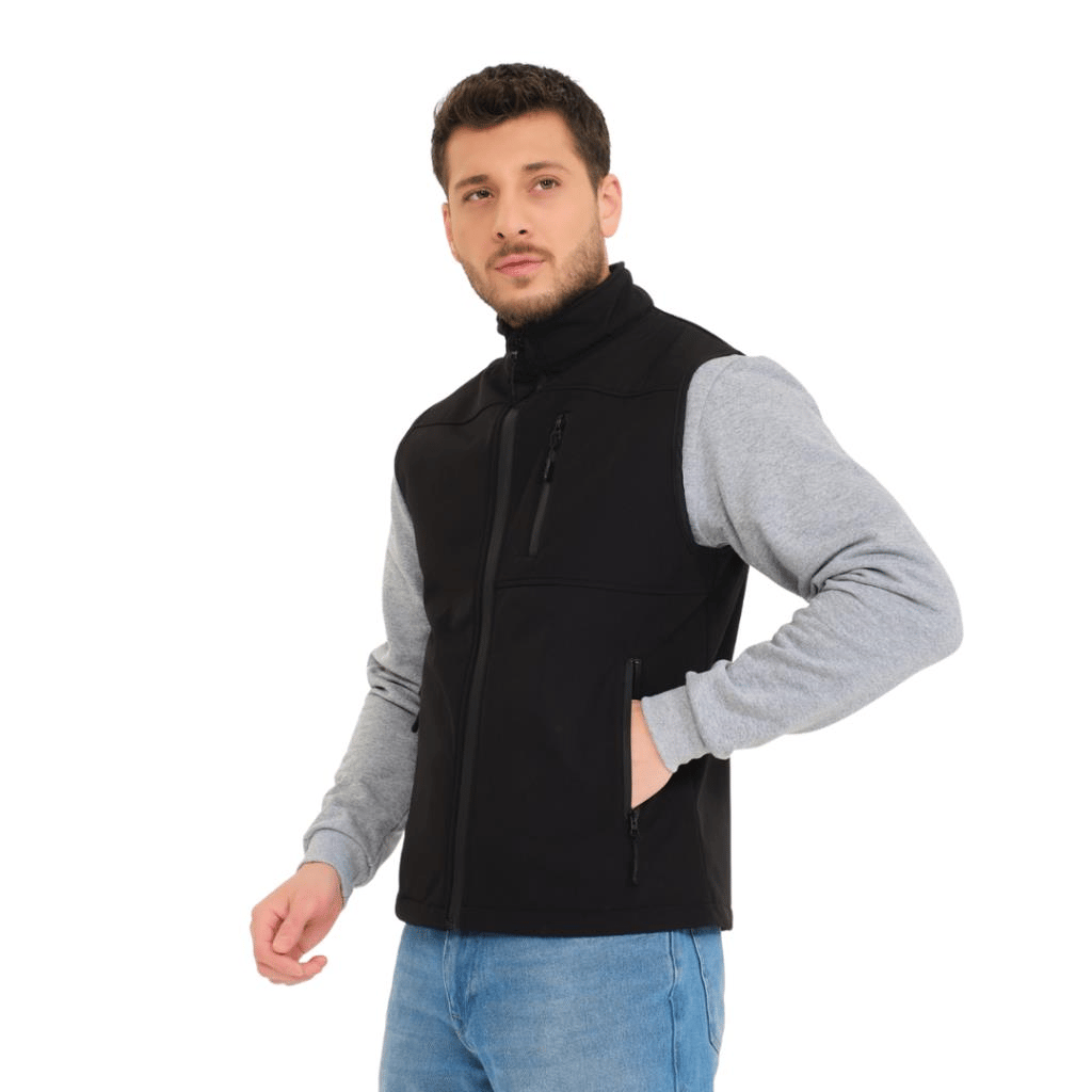 Softshell Siyah Yelek